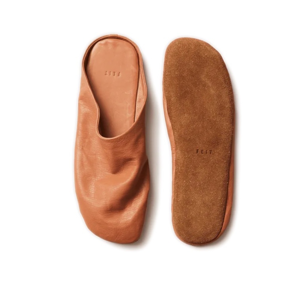 Feit tan indoor slipper
